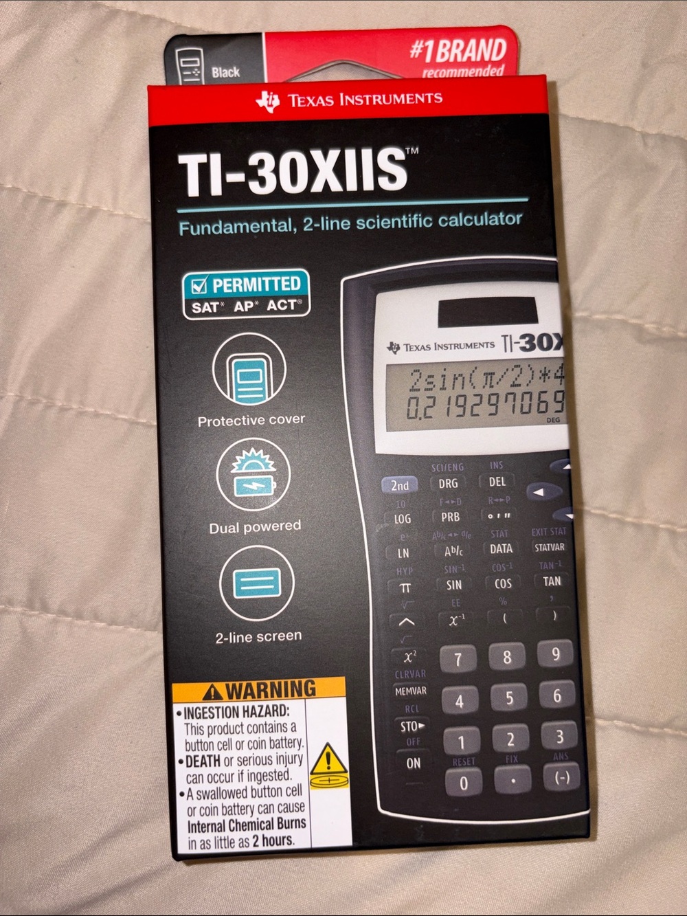 TI-30XIIS Scientific Calculator Texas Instruments